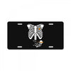 pregnant skeleton baby costume halloween maternity ninja ladies License Plate