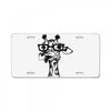 nerd giraffe License Plate