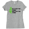 in it for the outcome Ladies Fitted T-Shirt