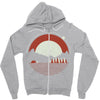 peaceful universe Zipper Hoodie
