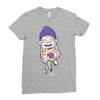 drugs free Ladies Fitted T-Shirt