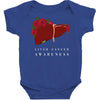 liver cancer awareness Baby Bodysuit
