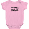 daddy little cuttie Baby Onesie