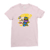 assemble! (yellow outline) Ladies Fitted T-Shirt