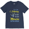 butterfly miracles V-Neck Tee