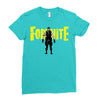 fortnite 6 Ladies Fitted T-Shirt