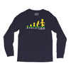 evolution of lego man Long Sleeve Shirts
