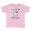 unicorns are born in october cute unicorn Toddler T-shirt