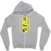 eat sleep blog write writer internet computer funny geek t shirt large Zipper Hoodie