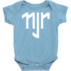 neymar jr sports white logos Baby Bodysuit