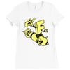 f bom Ladies Fitted T-Shirt