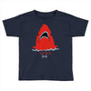 red blue shark Toddler T-shirt