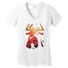 the great battle Women's V-Neck T-Shirt