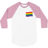 Rainbow Flag 3/4 Sleeve Shirt