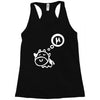 cow says mu Racerback Tank