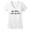 girlfriend friends tv show parody Women's V-Neck T-Shirt