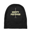 happy festivus Baby Beanies