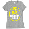 banana minion despicable nana Ladies Fitted T-Shirt