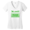 delorean trail Women's V-Neck T-Shirt