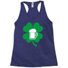 drink and irish Racerback Tank
