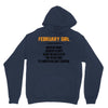 February Girl Hated By Many Unisex Hoodie