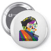 Steven Hawking Pin-back button