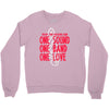 walker high marching band one sound one band one love Crewneck Sweatshirt