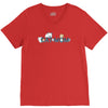 cat mom V-Neck Tee