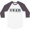 rock paper scissors hadouken 3/4 Sleeve Shirt