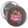 paw patrol birthday girl dad Pin-back button