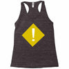 warning Racerback Tank