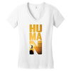 Human Women's V-Neck T-Shirt
