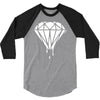 dripping diamond logo 3/4 Sleeve Shirt