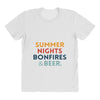 Summer Night Bonfires Beer All Over Women's T-shirt