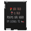 are red is red iPad 3 and 4 Case