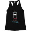i choose to be a unicorn 2 Racerback Tank