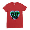 World's Best Dad Look Like Ladies Fitted T-Shirt