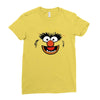 animal face Ladies Fitted T-Shirt