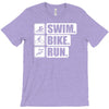 v6 swim bike run T-Shirt