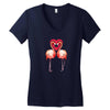 Flamingo Women's V-Neck T-Shirt