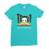 my happy place Ladies Fitted T-Shirt