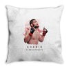 khabıb nurmagamedov painting Throw Pillow