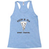 pizza is my spirit animal Racerback Tank