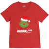 humbug grinch christmas V-Neck Tee