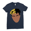 abstract design of xxxtentacion Ladies Fitted T-Shirt