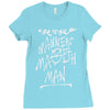 manners maketh man Ladies Fitted T-Shirt