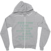 everything i like girls Zipper Hoodie
