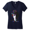 Bob Dylan Women's V-Neck T-Shirt