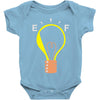 running out of bright ideas Baby Onesie