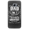 dad number one world's greatest Samsung Galaxy S7 Edge Case